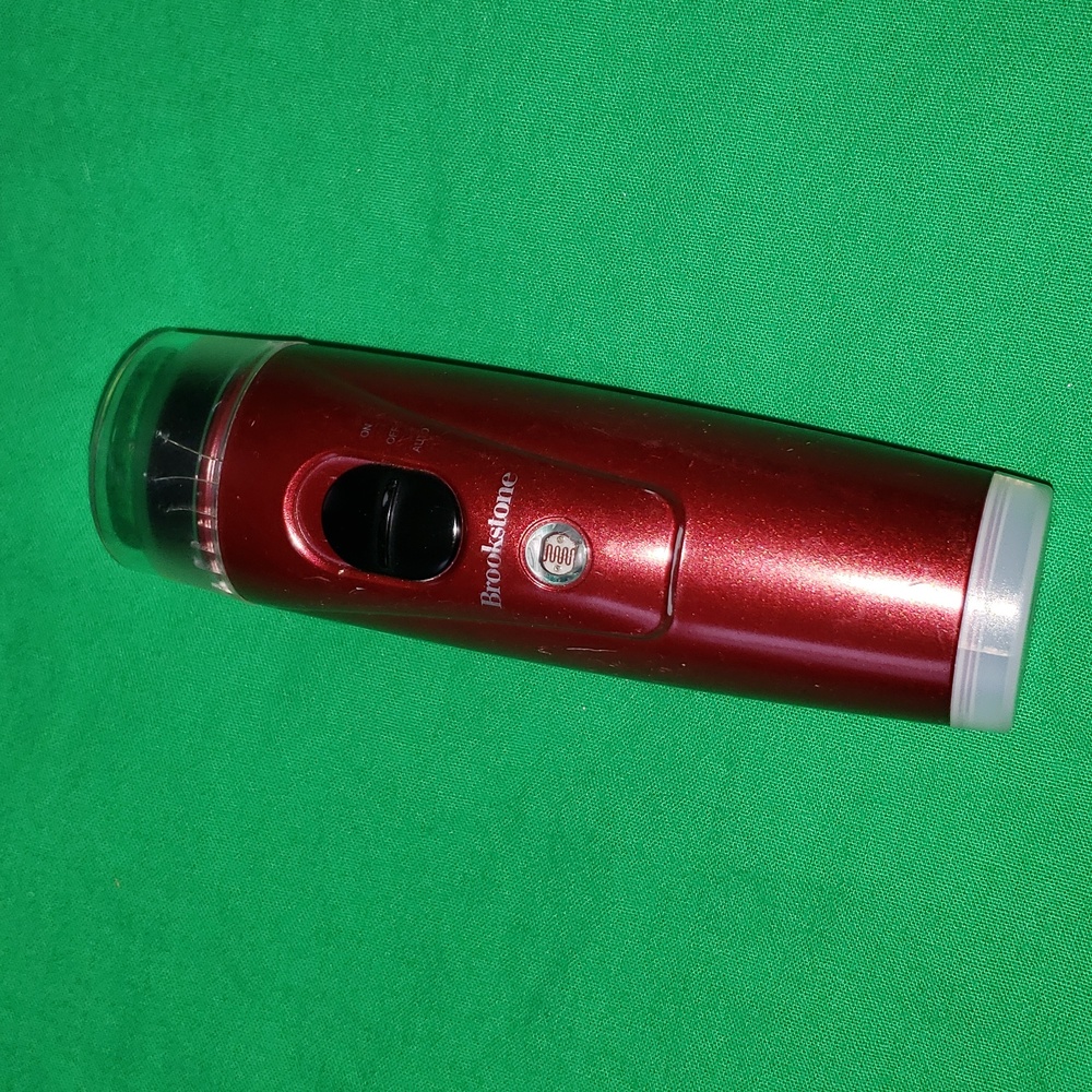 Brookstone Night Light Flash Light Red
